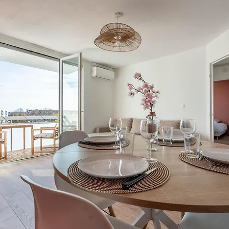 Le Jean Moulin T2 Air-conditioned Private Parking Balcony Apartamento